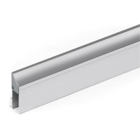 Cassette/holder profile for drop seal 1000 mm, aluminium