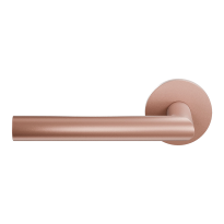 GPF115EL door handle on rose pointing left