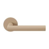 GPF115VRU1 door handle on rose