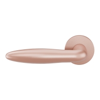 GPF135VRT2 door handle on rose pointing left