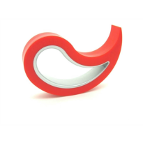 Doorstopper Stoppy red, 10x8x2 cm