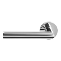 GPF1015 Toi door handle on rose pointing left/ right