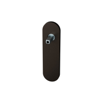 GPF1110.A1.442 short backplate rounded lock 72PZ Dark blend with welded knob fastener