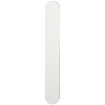 GPF1270.62L/R long backplate XL rounded left-/ right handed white