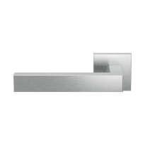 GPF1304.09.02L Tapu door handle on rose pointing left 50x8mm