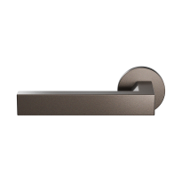 GPF1304.A1.00L/R Tapu door handle on rose pointing left/ right 50x8mm