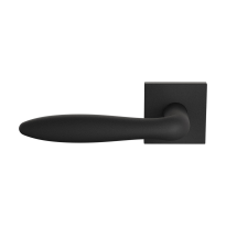 GPF1314.61.02L Rangi door handle on rose pointing left 50x8mm