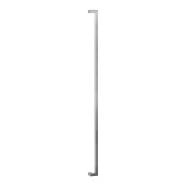 GPF14 pull handle 30x30mm cranked satin stainless steel