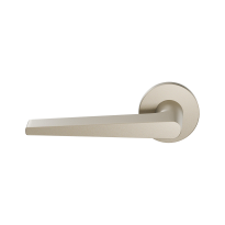 GPF2060.A4.00L/R Piko door handle on rose pointing left/ right 50x8mm