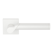 GPF3025.62-02 white Horo door handle on rose 50x8mm