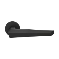 GPF3112.61.00R Rua door handle on rose pointing left 50x8mm