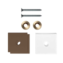 GPF9970A2EB32 fastenings Bronze blend for one-sided mounting 32x32x2mm
