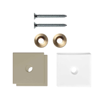 GPF9970A4EB32 fastenings Champagne blend for one-sided mounting 32x32x2mm