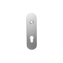 Short backplate GPF1100.10L 72PZ left handed satin stainless steel