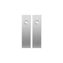 Short backplate GPF1100.15 blind satin stainless steel