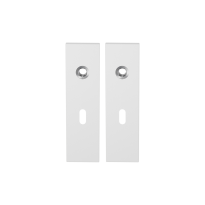 Short backplate GPF8100.55 lock 56 white