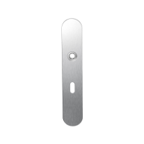 Long backplate GPF1100.20L lock 56 left handed satin stainless steel