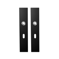 Long backplate GPF8100.25 lock 56 black