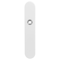 Long backplate GPF8100.60R 55PZ right handed white