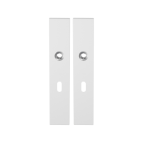 Long backplate GPF8100.65 lock 56 white
