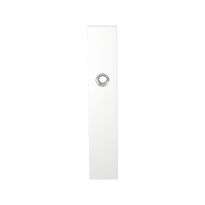 Long backplate GPF8100.65R right handed white