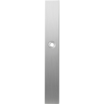 Long backplate XL GPF1100.75R blind right handed satin stainless steel