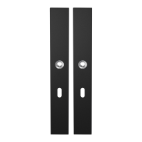 Long backplate XL GPF8100.75 lock 56 black