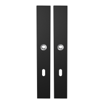 Long backplate XL GPF8100.75 lock 72 black