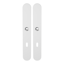 Long backplate XL GPF8100.80 lock 72 white