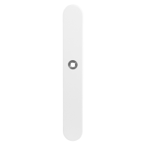 Long backplate XL GPF8100.80R lock 56 right handed white