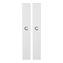 Long backplate XL GPF8100.85 blind white