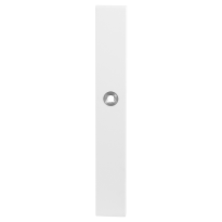 Long backplate XL GPF8100.85L left handed white