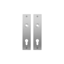 Flat backplate GPF1100.16 72PZ satin stainless steel
