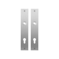 Flat backplate GPF1100.26 85PZ satin stainless steel