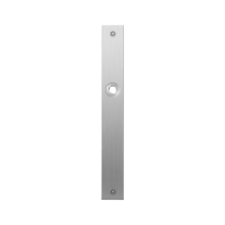 Flat backplate GPF1100.28L/R left-/right handed satin stainless steel
