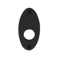 Rose GPF6100.03L/R 82x40x4mm wrought iron black left-/righthanded