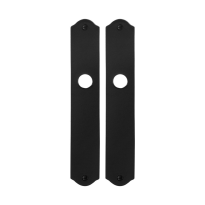 Backplate GPF6100.22 blind wrought iron black