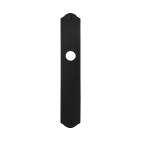 Backplate GPF6100.22L/R blind left-/right handed wrought iron black