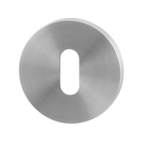 Keyhole escutcheon GPF0901.05 50x6mm satin stainless steel
