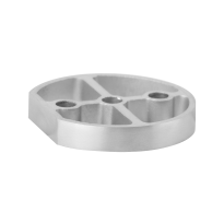 Door stop spacer GPF0731.09 satin stainless steel