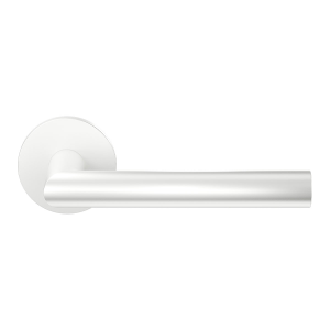 GPF115E door handle on rose