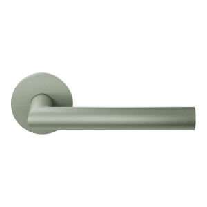 GPF115E door handle on rose