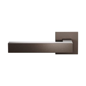 Deurkruk op rozet Zaki+ GPF1302.A1-02L, linkswijzend Dark blend