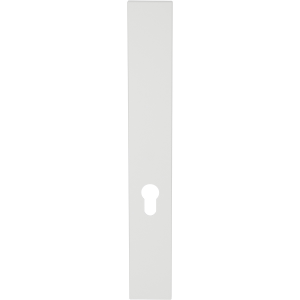 GPF1275.62L/R long backplate XL rectangular 55PZ without leverhole left-/ right handed white
