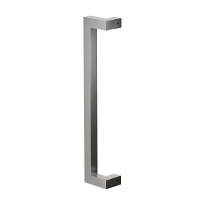 GPF13 pull handle 22x22x300mm cranked satin stainless steel
