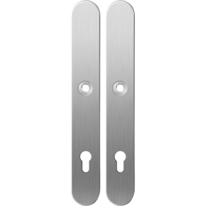 Long backplate XL GPF1100.70 92PZ satin stainless steel