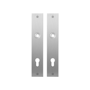Flat backplate GPF1100.26 85PZ satin stainless steel