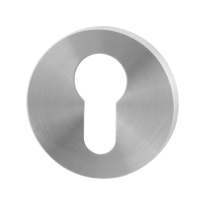 Cylinder rose GPF0902.05 50x6mm satin stainless steel