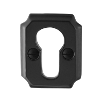 Cylinder rose GPF6902.02 51x40x6mm wrought iron black