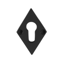 Cylinder rose GPF6902.07 83x52x4mm wrought iron black